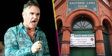 Morrissey dona 50 mil libras para salvar el 'Salford Lads Club' en Manchester