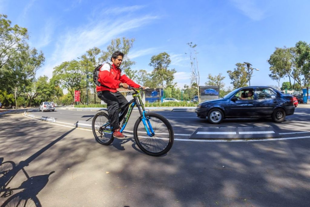 Rutas para andar en bicicleta en el bosque de la CDMX