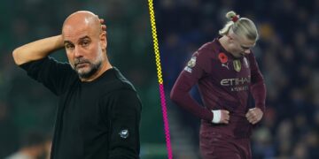 Pep Guardiola liga 4 derrotas seguidas por primera vez en su carrera