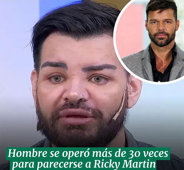 Ricky Martin Es El De Arriba A La Derecha