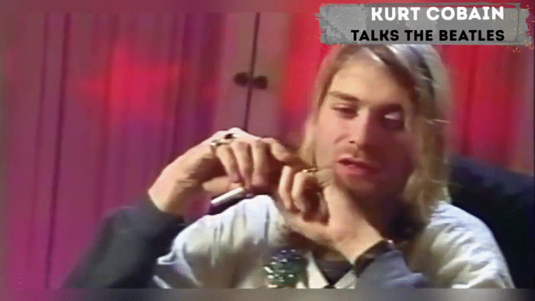 Kurt Cobain And I Love Her The Beatles