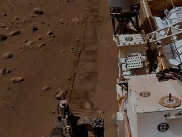 Asi Se Mira El Cielo En Marte