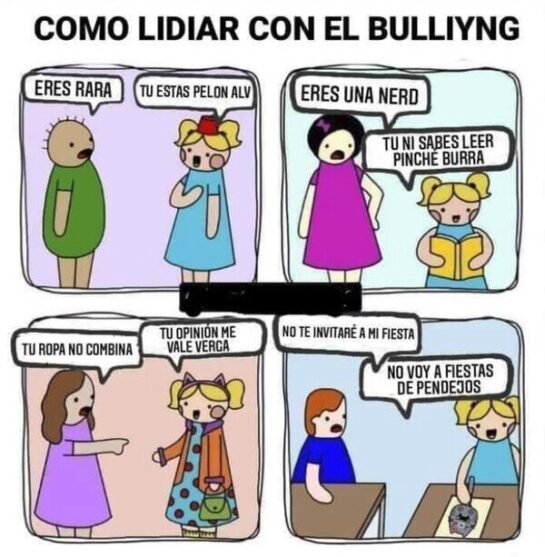 como lidiar con el bullying