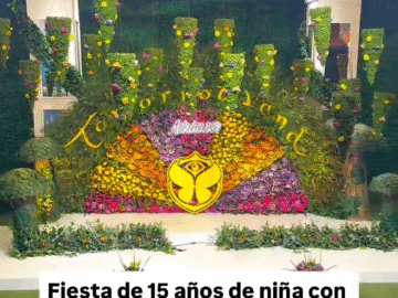 Fiesta De 15 Anos De Tematica De Tomorrowland Se Viraliza En Redes