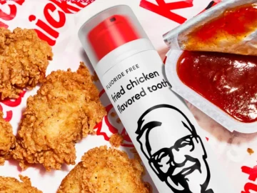 KFCs Fried Chicken Toothpaste Is Real FT BLOG0425 01 8cf7a02458b74595b8066e90c5672142