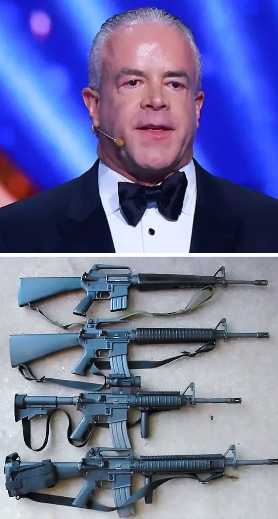 2. Rocha traía combustible robado y armas