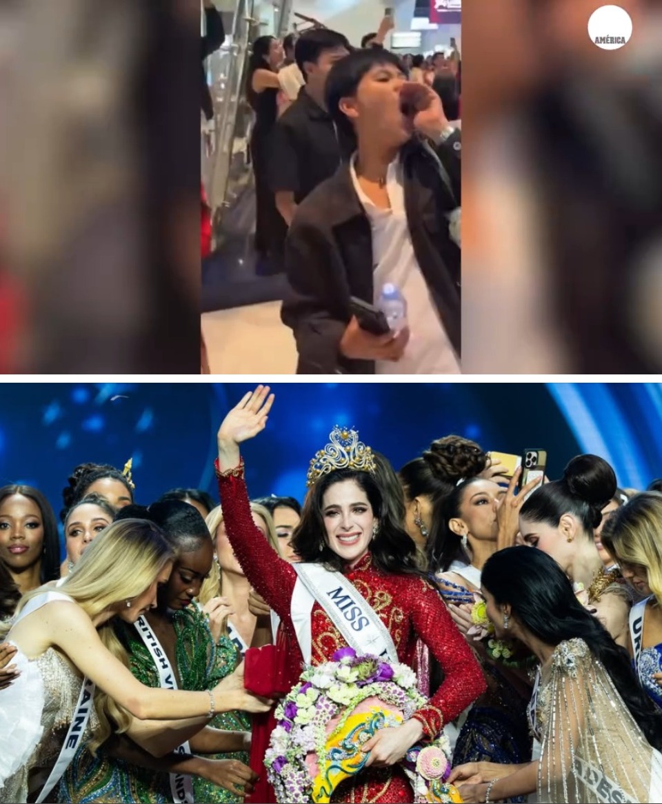 1. El público la abucheó cuando la anunciaron