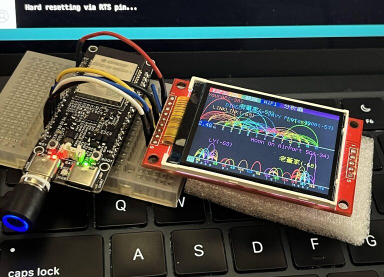 Un pequeño analizador WiFi con ESP32 1 Un pequeño analizador WiFi con ESP32