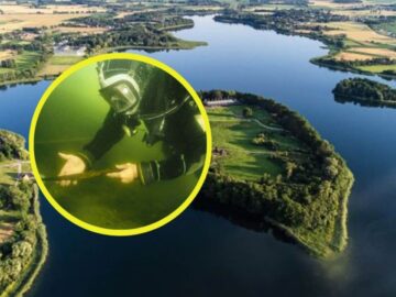 Recuperan un depósito de armas medievales bajo las aguas del lago Lednica que muestra cómo las élites polacas forjaron su autoridad política