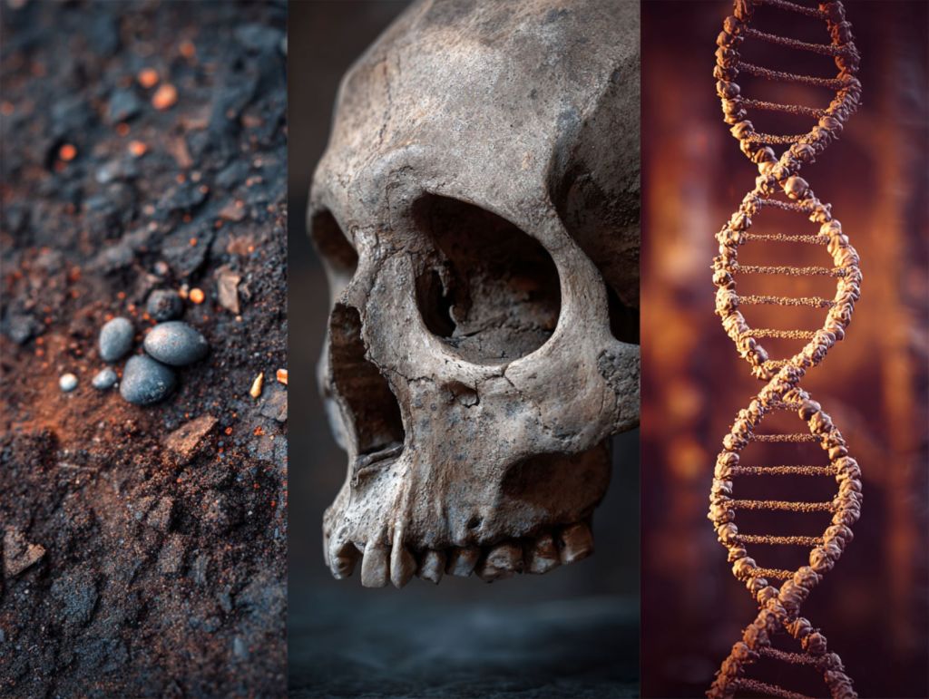 Así es cómo el sarro dental se ha convertido en una fuente de primer orden para reconstruir la historia de las poblaciones antiguas 4 Cráneo y ADN