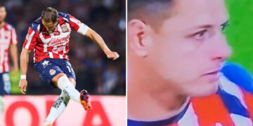 Captan al Chicharito llorando después de haber fallado el penal